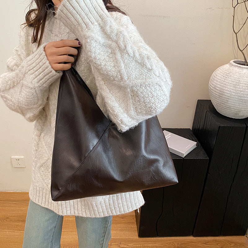 TALIS - Bolso Grande hombro elegante - CARMEN VELVET