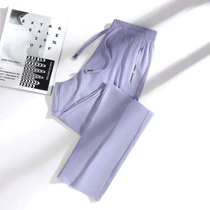 Marta - Pantalón de estilo diario unisex, extremadamente suave y flexible con caída elegante