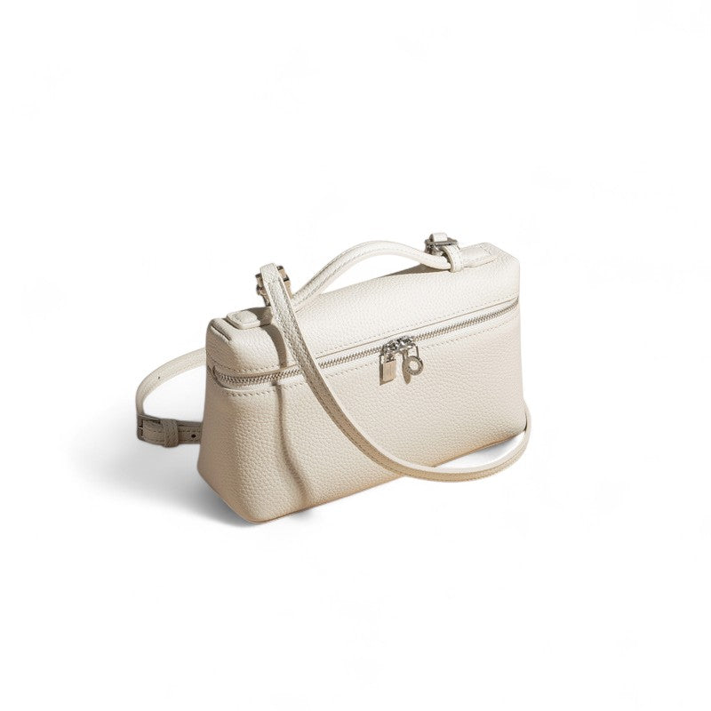 AMIA - Bolso Pequeño en cuero granulado - CARMEN VELVET