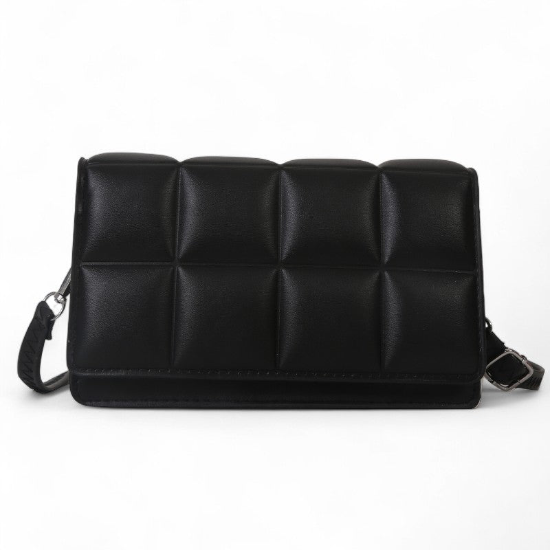 HEBI - Bolso Pequeño en cuero acolchado - CARMEN VELVET