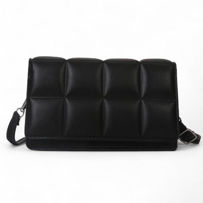 HEBI - Bolso Pequeño en cuero acolchado - CARMEN VELVET