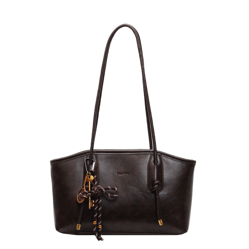 PEAK - Bolso para el Día a Día Vintage - Café - CARMEN VELVET