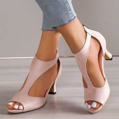 Mariona - Sandalias de tacón ergonómicas