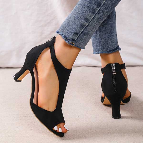 Mariona - Sandalias de tacón ergonómicas