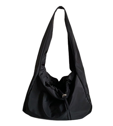 IRIS - Bolso Tote Grande Chic - Negro - CARMEN VELVET