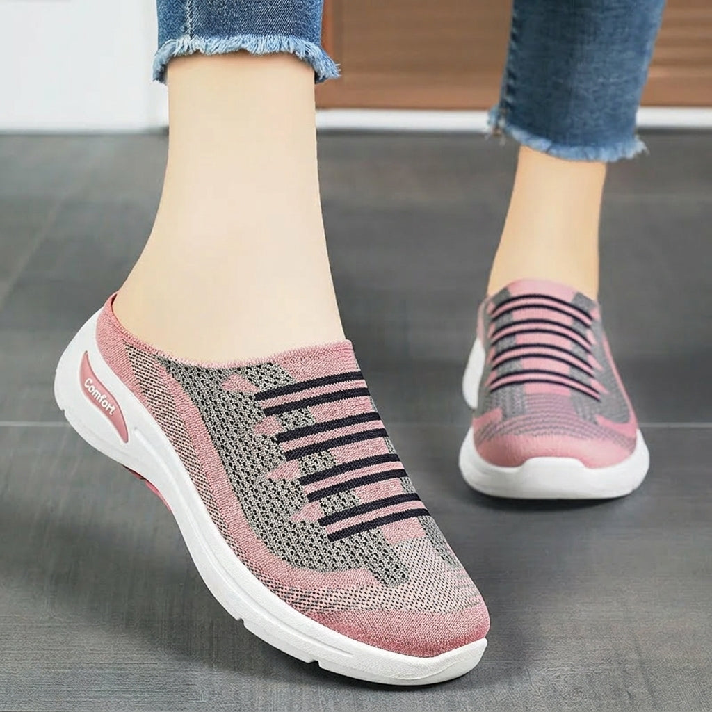 Vero - Zapatillas transpirables con talón abierto