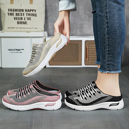 Vero - Zapatillas transpirables con talón abierto
