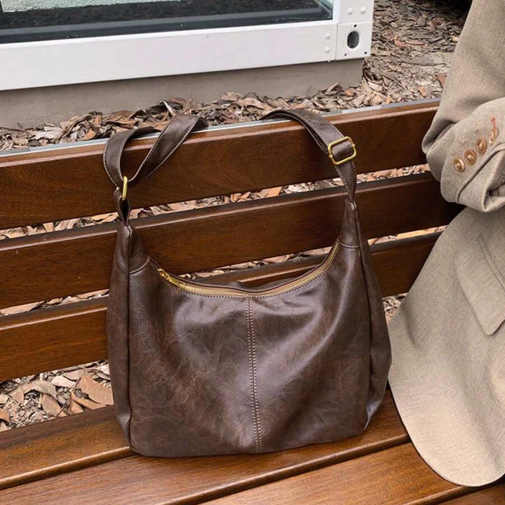 ASTRIA - Bolso Bandolera de tendencia en cuero - CARMEN VELVET