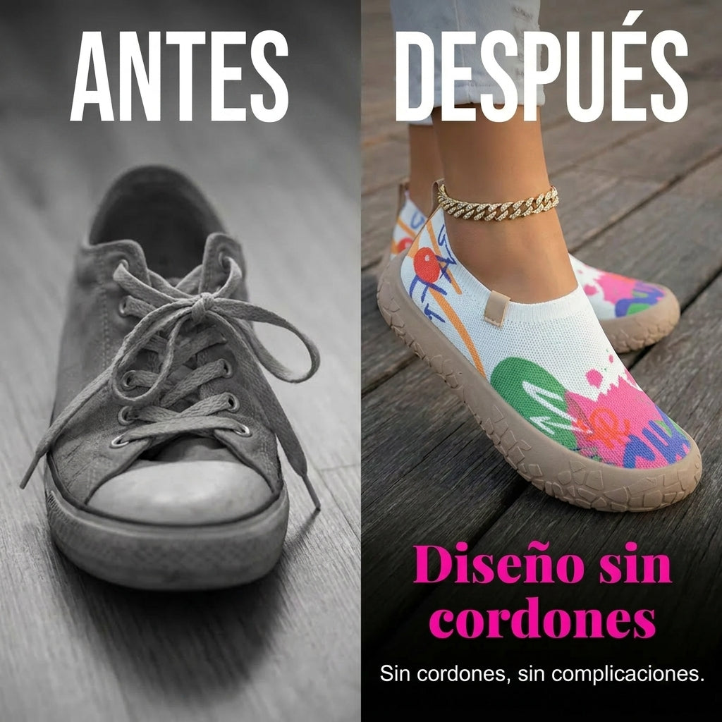 Selvia - Zapatillas ligeras y modernas para caminar