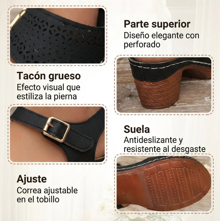 Lara - Sandalias de tacón alto