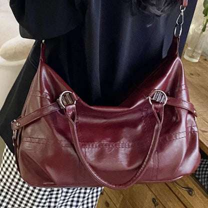 SEWY - Bolso para el Día a Día Vintage en cuero - CARMEN VELVET