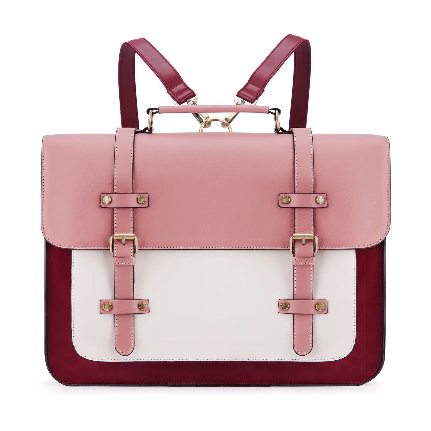 JEANNE - Bolso Grande Profesional para el Día a Día - Rosa - CARMEN VELVET