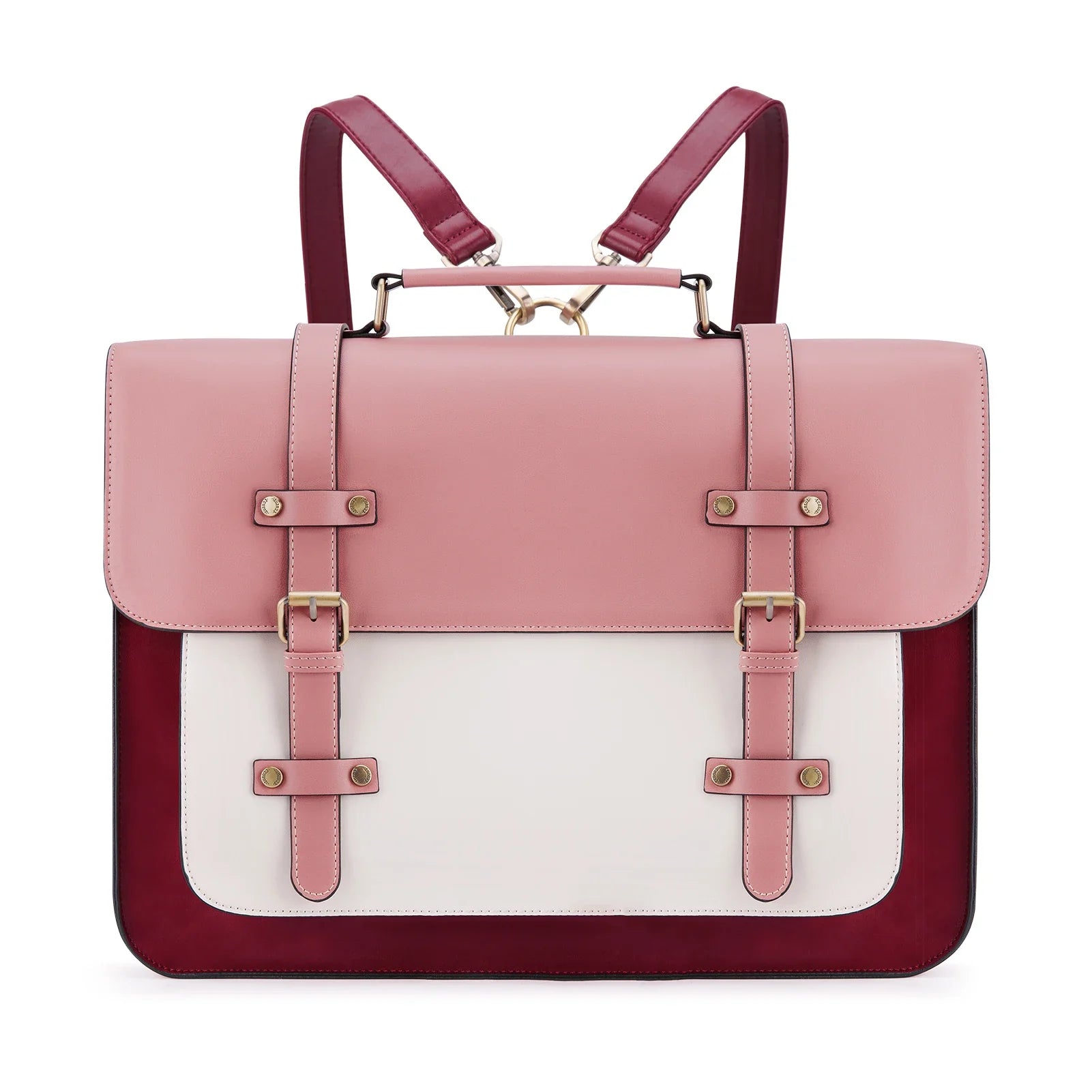 JEANNE - Bolso Grande Profesional para el Día a Día - Rosa - CARMEN VELVET