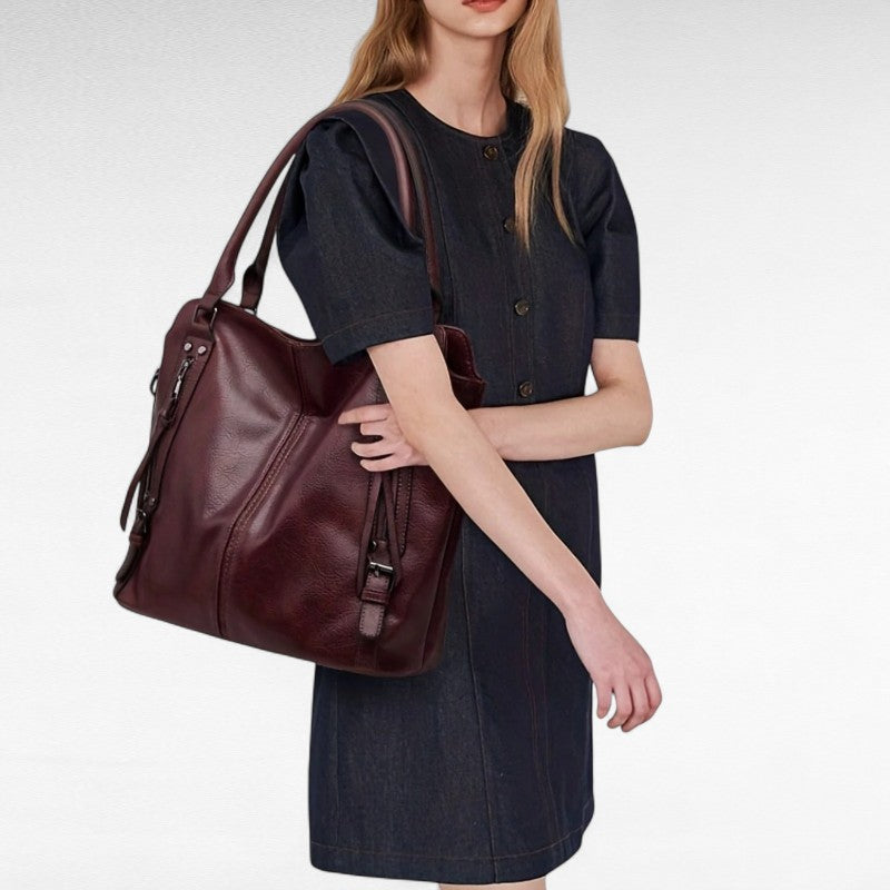 CHIARA - Bolso Grande para el Día a Día multibolsillos con clutch - CARMEN VELVET