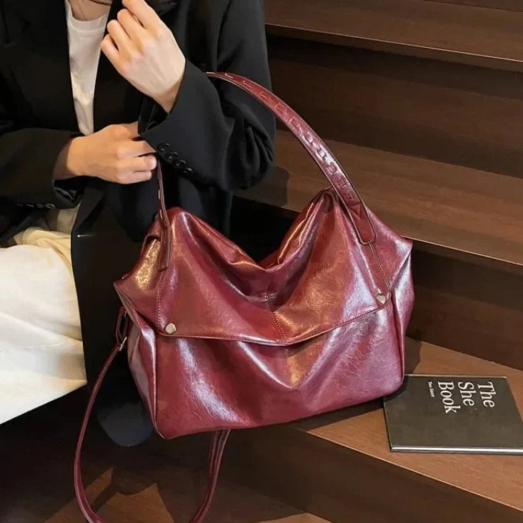 Noa - Bolso para el Día a Día para llevar hombro brillante - CARMEN VELVET