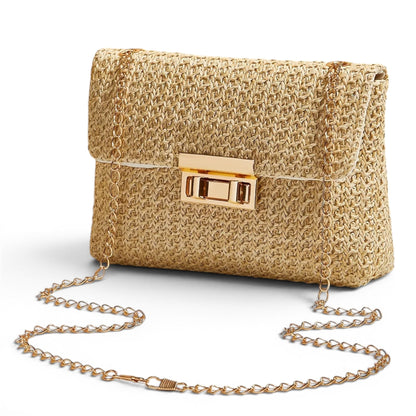Linéa - Bolso Pequeño de mujer en paja Chic - CARMEN VELVET