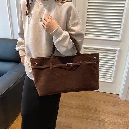 CARA - Bolso Bandolera en ante - CARMEN VELVET