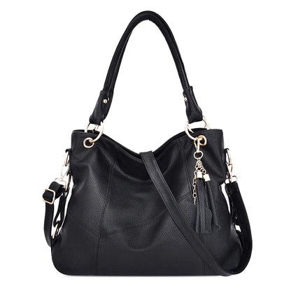 DEMEANOR - Bolso Bandolera para el Día a Día de tendencia - Negro - CARMEN VELVET