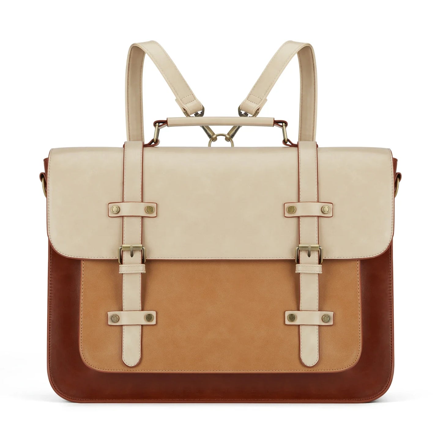JEANNE - Bolso Grande Profesional para el Día a Día - Naranja - CARMEN VELVET