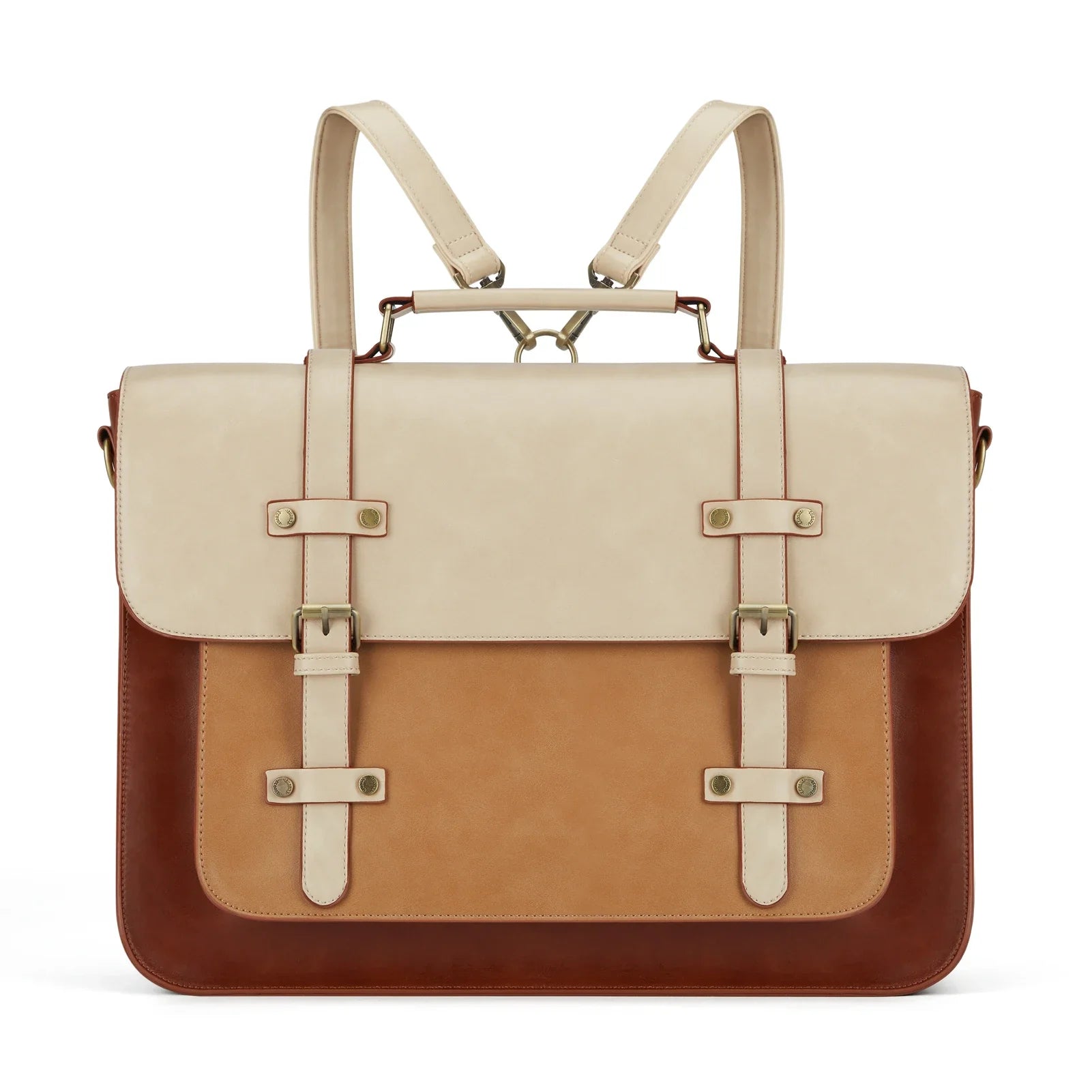 JEANNE - Bolso Grande Profesional para el Día a Día - Naranja - CARMEN VELVET