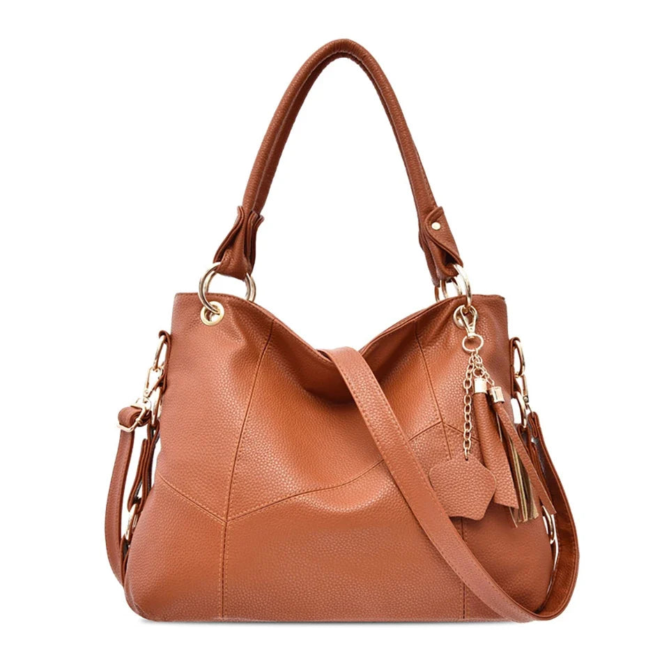 DEMEANOR - Bolso Bandolera para el Día a Día de tendencia - Marrón - CARMEN VELVET