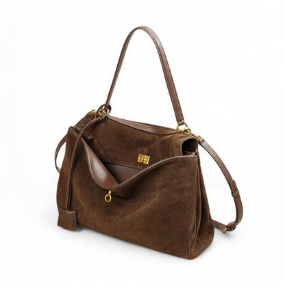 KELLY - Bolso Grande Chic en ante - CARMEN VELVET
