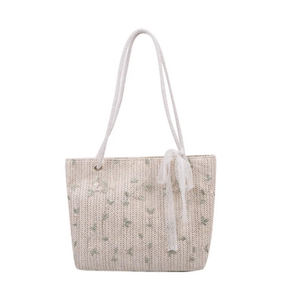 ANNA - Bolso Tote trenzado - CARMEN VELVET