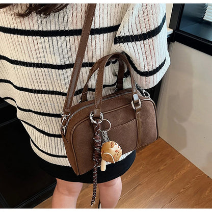 MOLY - Bolso en ante con bandolera - CARMEN VELVET