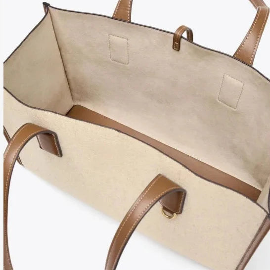 NEFTARI - Bolso Tote en lona elegante - CARMEN VELVET