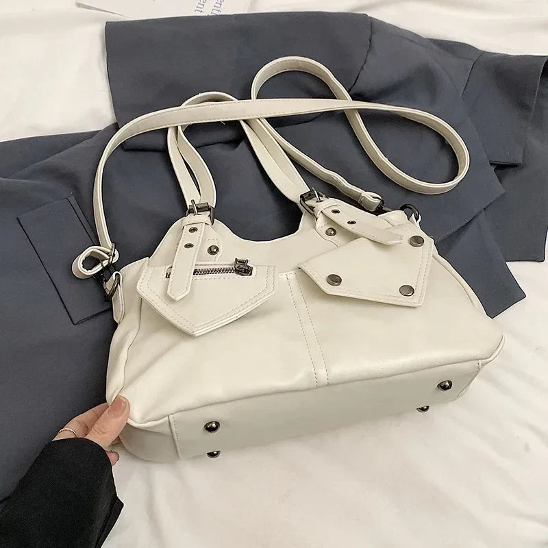 CYNTHIA - Bolso para el Día a Día de cuero multibolsillos - CARMEN VELVET