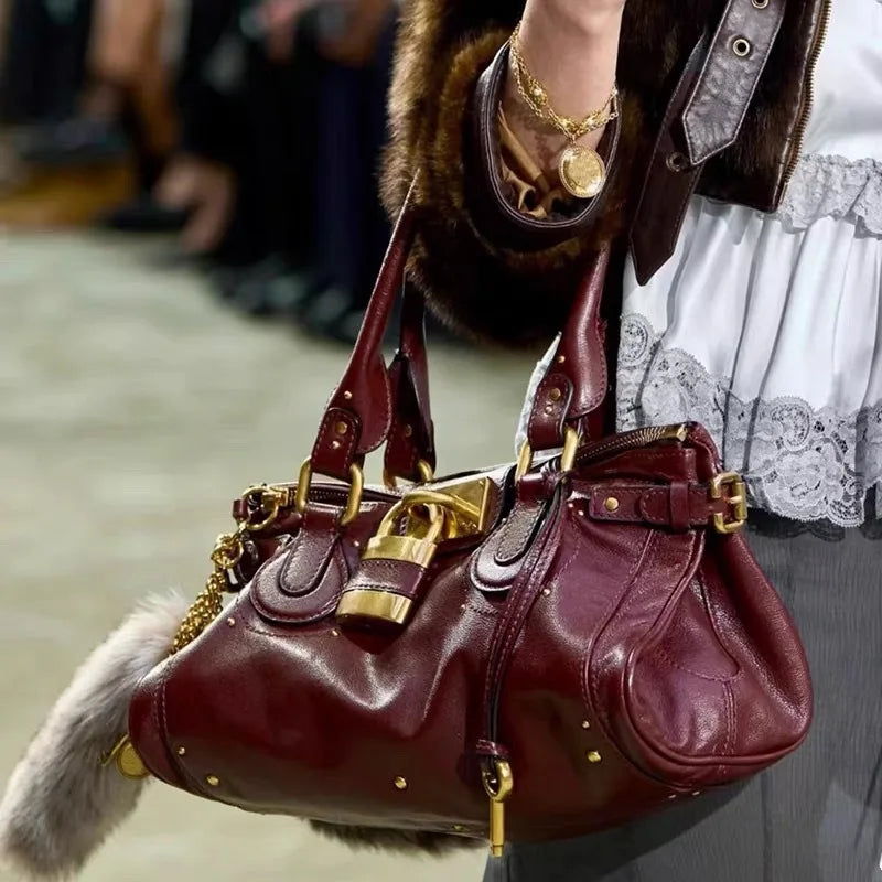 TAINA - Bolso Pequeño Vintage con cierre - CARMEN VELVET