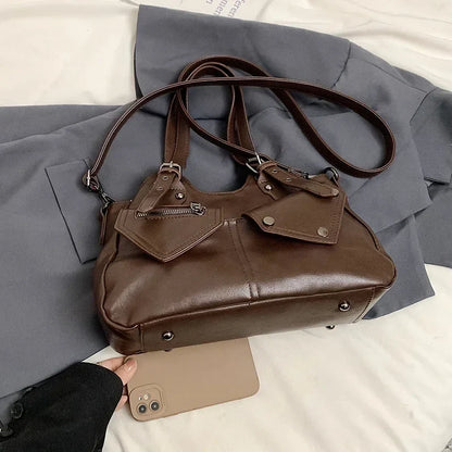 CYNTHIA - Bolso para el Día a Día de cuero multibolsillos - CARMEN VELVET