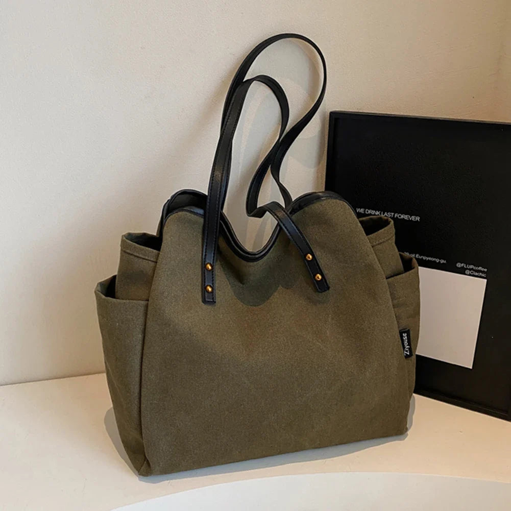 TITA - Bolso Grande en tejido - CARMEN VELVET