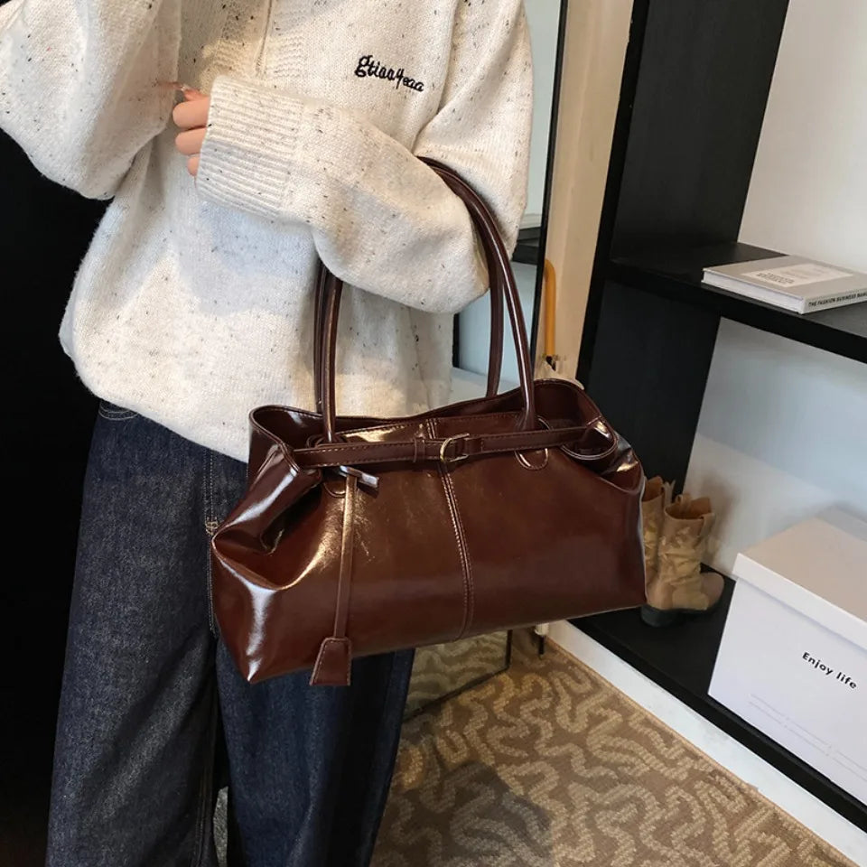CATHY - Bolso de lujo en cuero - CARMEN VELVET