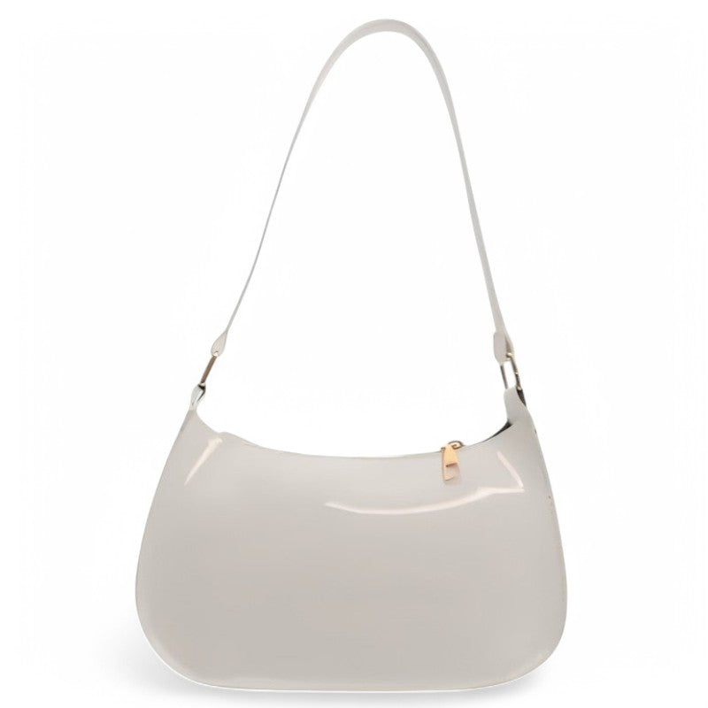NINI - Bolso Pequeño charol - Blanco - CARMEN VELVET