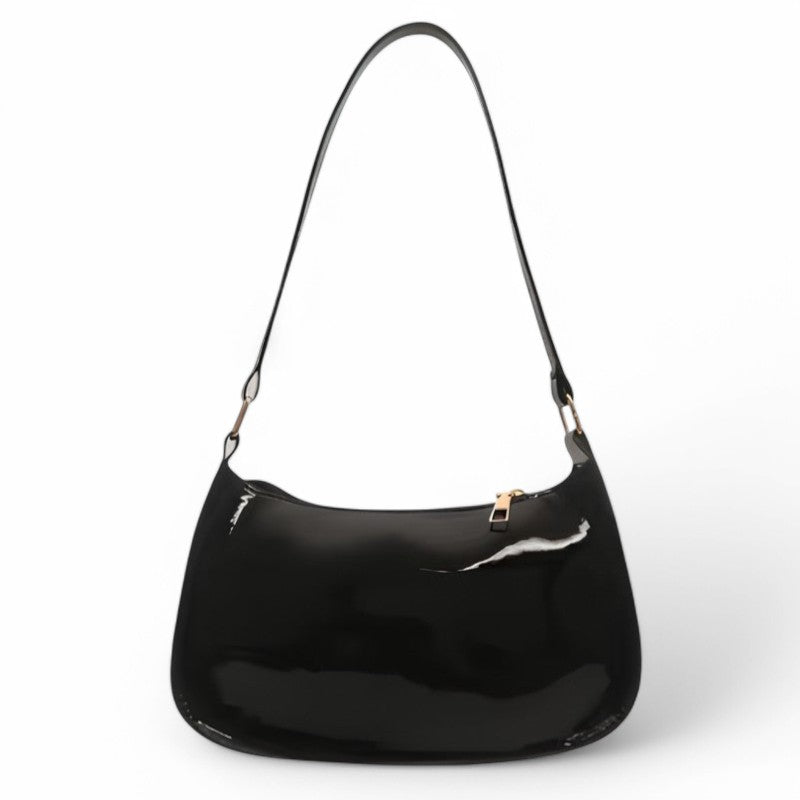 NINI - Bolso Pequeño charol - Negro - CARMEN VELVET