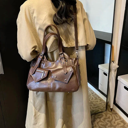 CYNTHIA - Bolso para el Día a Día de cuero multibolsillos - CARMEN VELVET