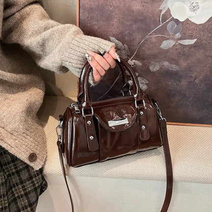 SANDY - Bolso en charol elegante - CARMEN VELVET
