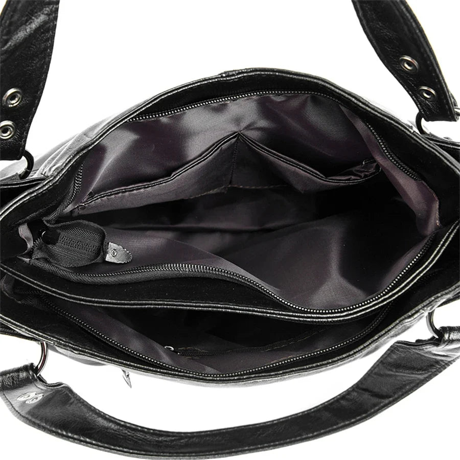 LEONOR - Bolso para el Día a Día de cuero con bandolera - CARMEN VELVET