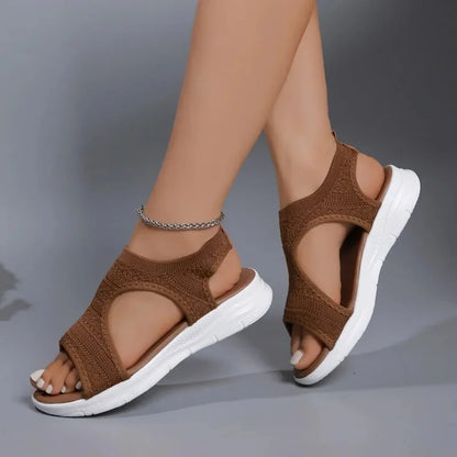 Julia - Sandalias de confort ergonómico Transpirables