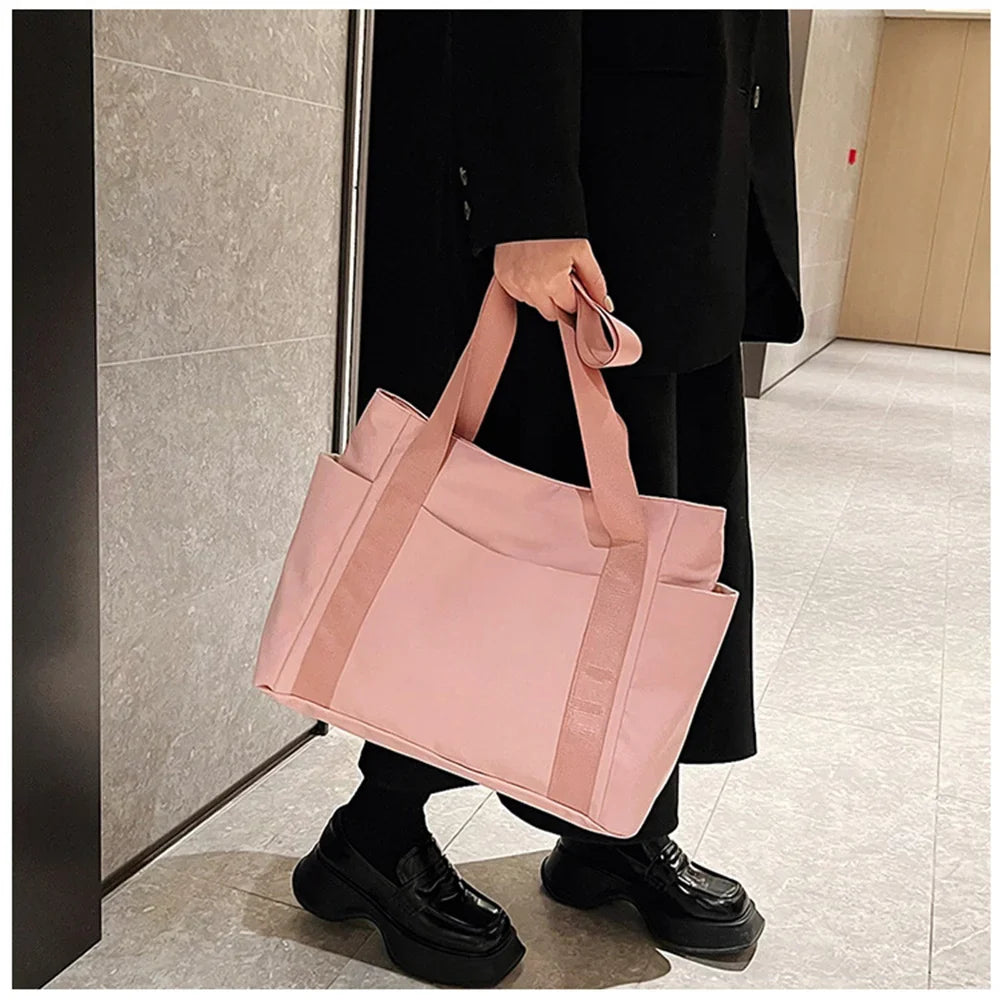 ADRI - Bolso Tote Grande en tejido - CARMEN VELVET