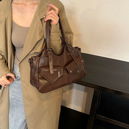 CYNTHIA - Bolso para el Día a Día de cuero multibolsillos - CARMEN VELVET