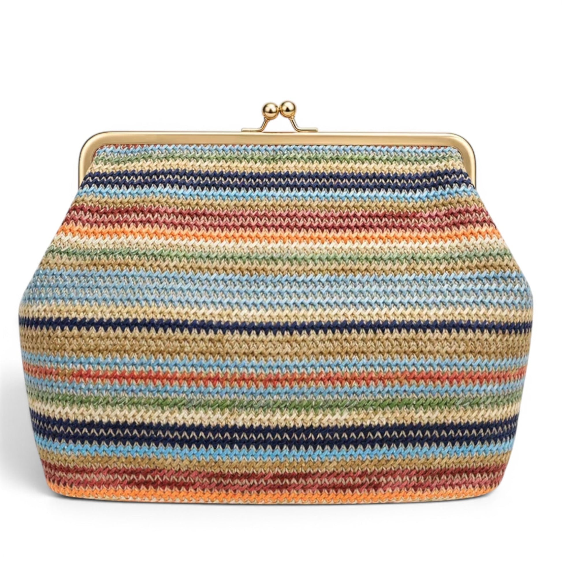Soléane - Bolso Grande de mujer paja trenzada elegante - CARMEN VELVET