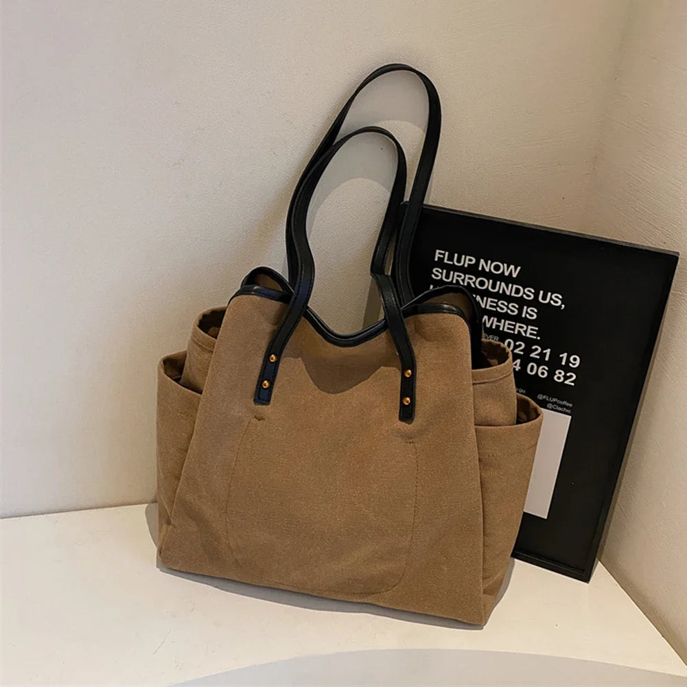 TITA - Bolso Grande en tejido - CARMEN VELVET