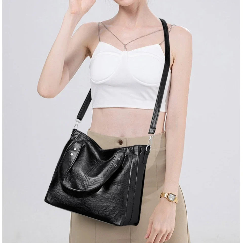FUE - Bolso Bandolera para el Día a Día en cuero - CARMEN VELVET