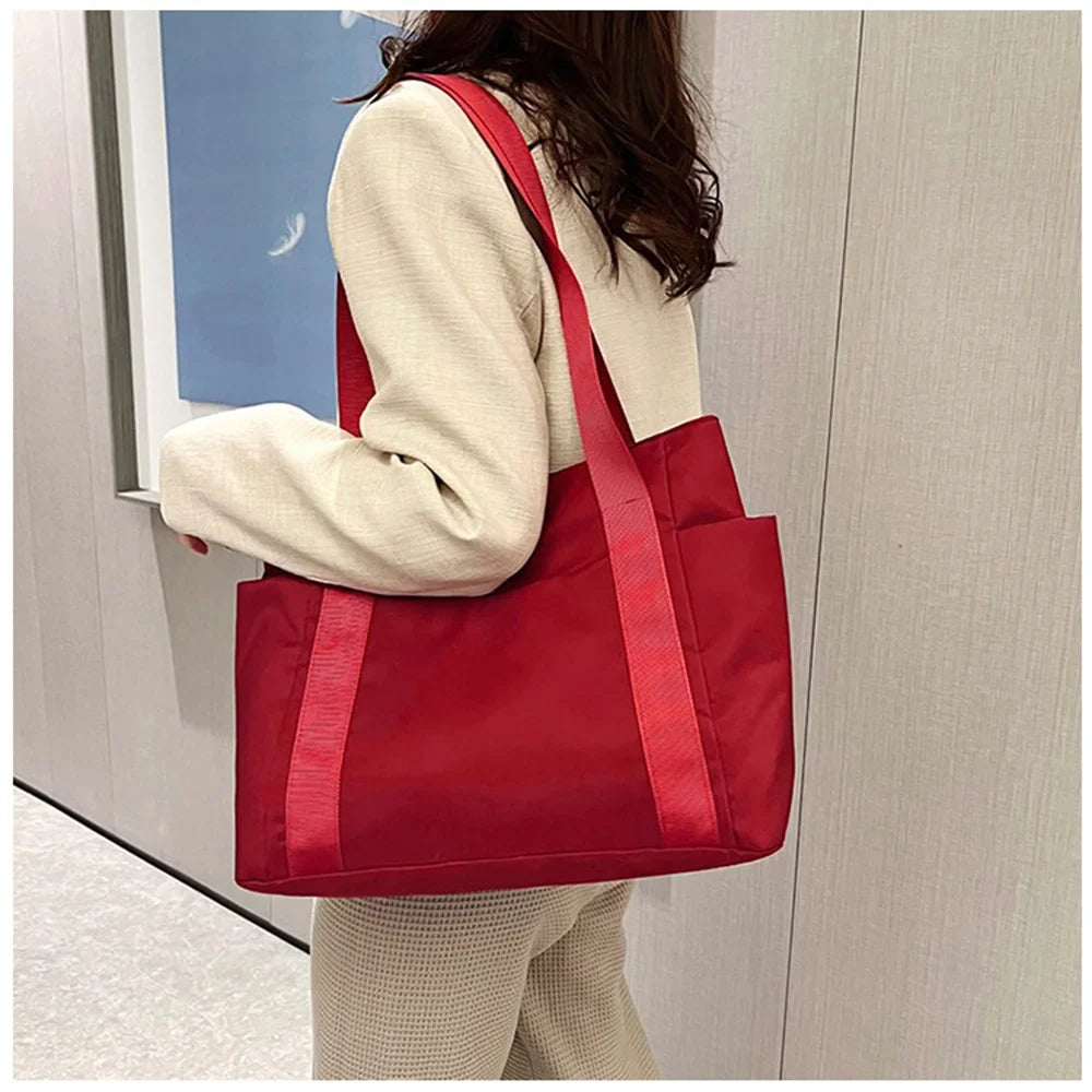 ADRI - Bolso Tote Grande en tejido - CARMEN VELVET
