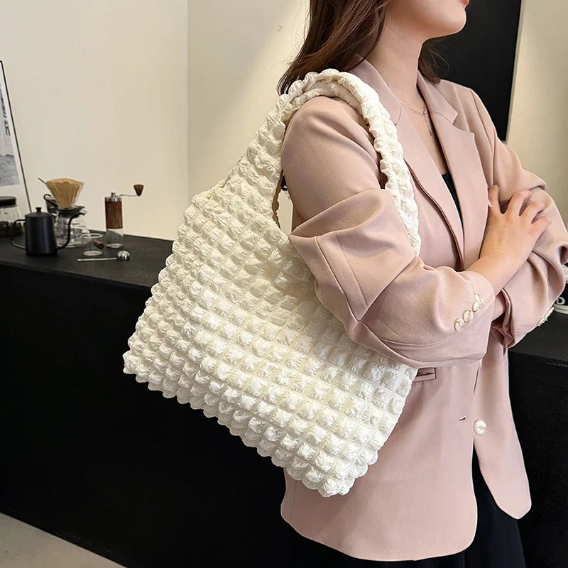 ILANA - Bolso Grande acolchado - CARMEN VELVET