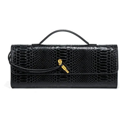 KIRA - Bolso Pequeño de lujo - Negro - CARMEN VELVET