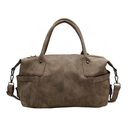 LADO - Bolso para el Día a Día tote en cuero - Caqui - CARMEN VELVET