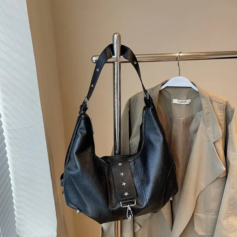 VANDEN - Bolso tipo messenger para el día a día en cuero - CARMEN VELVET